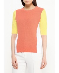 Женский разноцветный свитер с круглым вырезом от Bestia