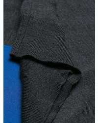 Мужской разноцветный свитер с круглым вырезом от Maison Margiela