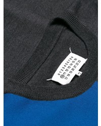 Мужской разноцветный свитер с круглым вырезом от Maison Margiela