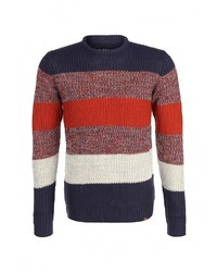 Мужской разноцветный свитер с круглым вырезом от BLEND
