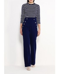 Женский разноцветный свитер с круглым вырезом от BlendShe