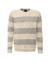 Мужской разноцветный свитер с круглым вырезом от Burton Menswear London