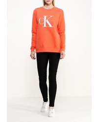 Женский разноцветный свитер с круглым вырезом от Calvin Klein Jeans
