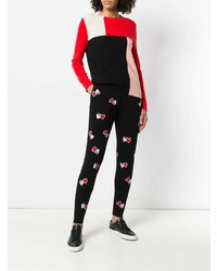 Женский разноцветный свитер с круглым вырезом от Chinti & Parker