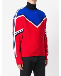 Мужской разноцветный свитер с круглым вырезом от Isabel Marant