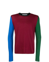 Мужской разноцветный свитер с круглым вырезом от Comme Des Garcons SHIRT