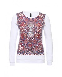 Женский разноцветный свитер с круглым вырезом от Concept Club