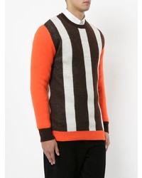Мужской разноцветный свитер с круглым вырезом от GUILD PRIME