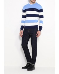 Мужской разноцветный свитер с круглым вырезом от Gant