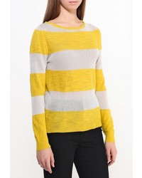 Женский разноцветный свитер с круглым вырезом от Gas