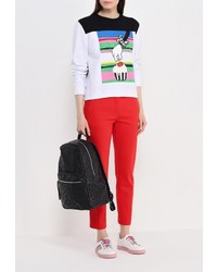 Женский разноцветный свитер с круглым вырезом от Iceberg