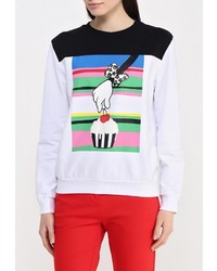 Женский разноцветный свитер с круглым вырезом от Iceberg