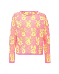 Женский разноцветный свитер с круглым вырезом от Iceberg