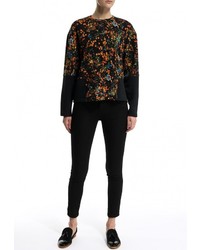 Женский разноцветный свитер с круглым вырезом от Incity