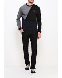 Мужской разноцветный свитер с круглым вырезом от Jack &amp; Jones