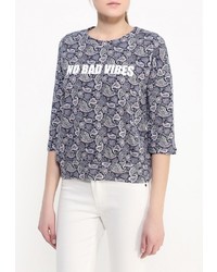 Женский разноцветный свитер с круглым вырезом от Jennyfer