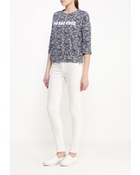 Женский разноцветный свитер с круглым вырезом от Jennyfer