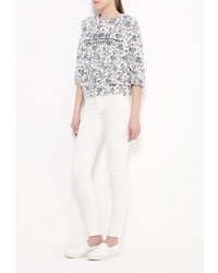 Женский разноцветный свитер с круглым вырезом от Jennyfer