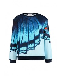 Женский разноцветный свитер с круглым вырезом от LAMANIA