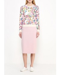 Женский разноцветный свитер с круглым вырезом от Love &amp; Light