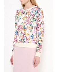 Женский разноцветный свитер с круглым вырезом от Love &amp; Light