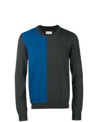 Мужской разноцветный свитер с круглым вырезом от Maison Margiela
