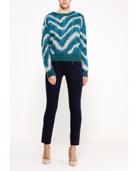 Женский разноцветный свитер с круглым вырезом от MARCIANO GUESS