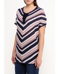 Женский разноцветный свитер с круглым вырезом от Morgan