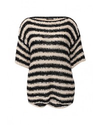 Женский разноцветный свитер с круглым вырезом от Motivi