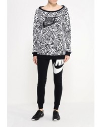 Женский разноцветный свитер с круглым вырезом от Nike