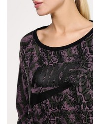 Женский разноцветный свитер с круглым вырезом от Nike