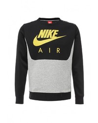 Мужской разноцветный свитер с круглым вырезом от Nike