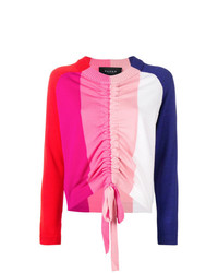 Женский разноцветный свитер с круглым вырезом от Paper London