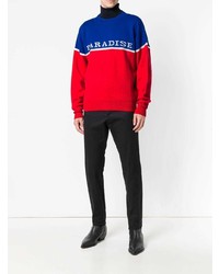 Мужской разноцветный свитер с круглым вырезом от Isabel Marant