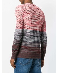 Мужской разноцветный свитер с круглым вырезом от Stella McCartney