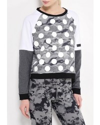 Женский разноцветный свитер с круглым вырезом от Reebok