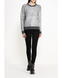 Женский разноцветный свитер с круглым вырезом от Replay