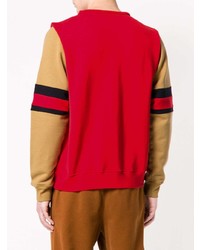 Мужской разноцветный свитер с круглым вырезом от Marni