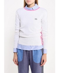 Женский разноцветный свитер с круглым вырезом от See by Chloe