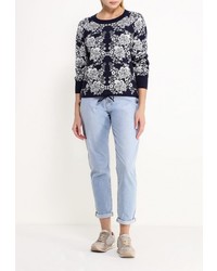 Женский разноцветный свитер с круглым вырезом от See by Chloe