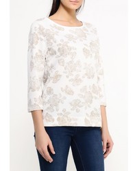 Женский разноцветный свитер с круглым вырезом от Sela