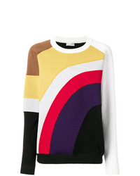 Женский разноцветный свитер с круглым вырезом от Sonia Rykiel