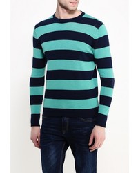 Мужской разноцветный свитер с круглым вырезом от SPRINGFIELD