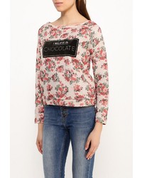 Женский разноцветный свитер с круглым вырезом от SPRINGFIELD