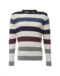 Мужской разноцветный свитер с круглым вырезом от SPRINGFIELD