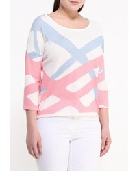 Женский разноцветный свитер с круглым вырезом от Steilmann