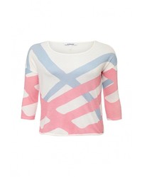 Женский разноцветный свитер с круглым вырезом от Steilmann