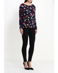 Женский разноцветный свитер с круглым вырезом от Stella Morgan