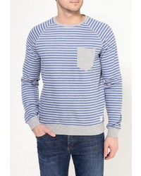 Мужской разноцветный свитер с круглым вырезом от Tom Tailor Denim