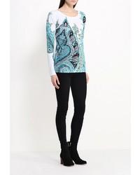 Женский разноцветный свитер с круглым вырезом от Vis-a-Vis